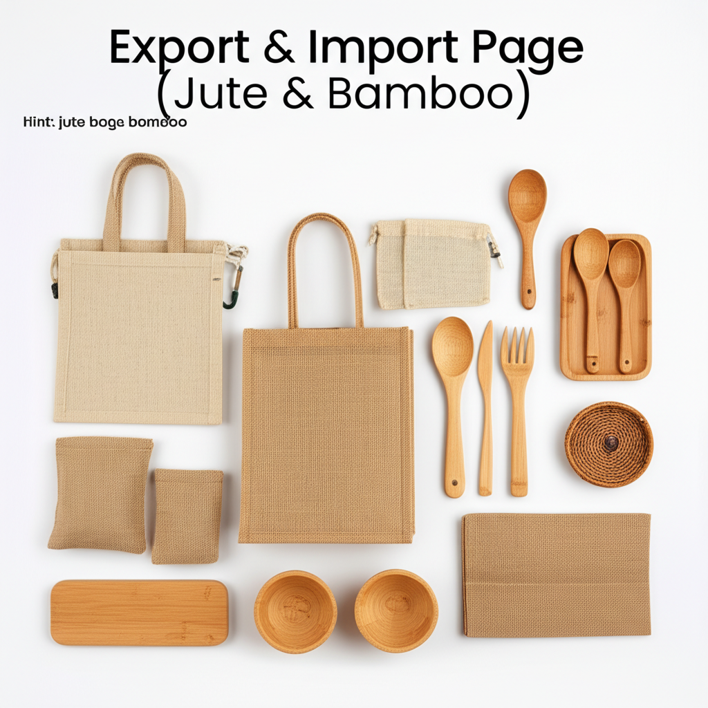 Sustainable Jute & Bamboo Products